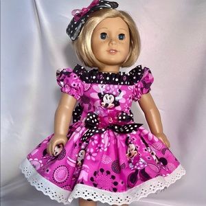 18” custom homemade doll dress
